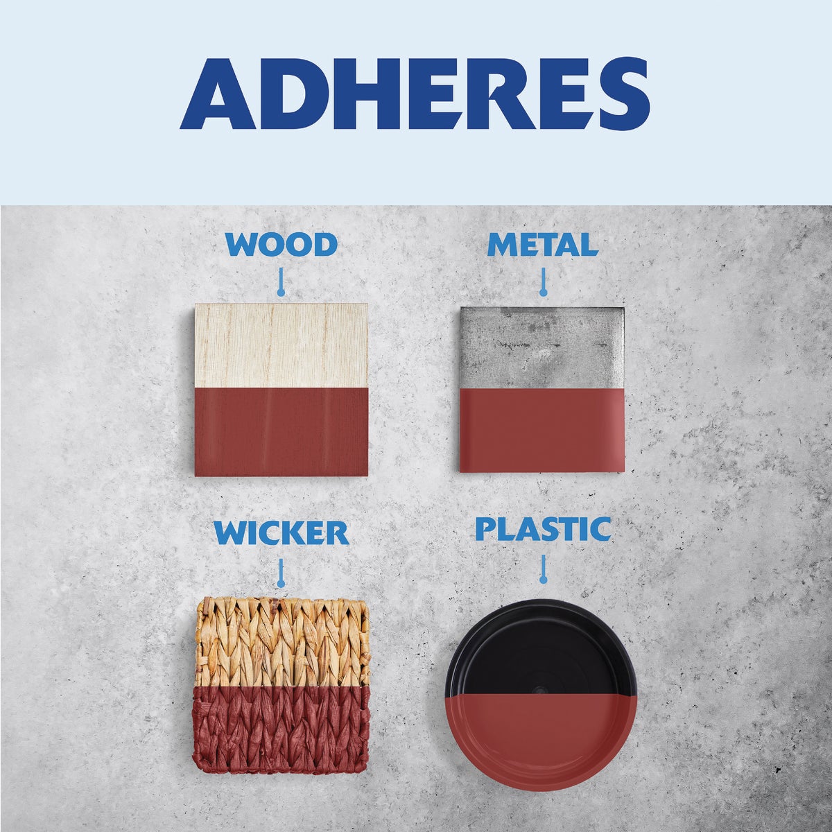 Rust-Oleum Painter's Touch 2X Ultra Cover Premium Latex Paint, Satin Colonial Red, 1 Qt. Image 3