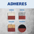 Rust-Oleum Painter's Touch 2X Ultra Cover Premium Latex Paint, Satin Colonial Red, 1 Qt. Image 3