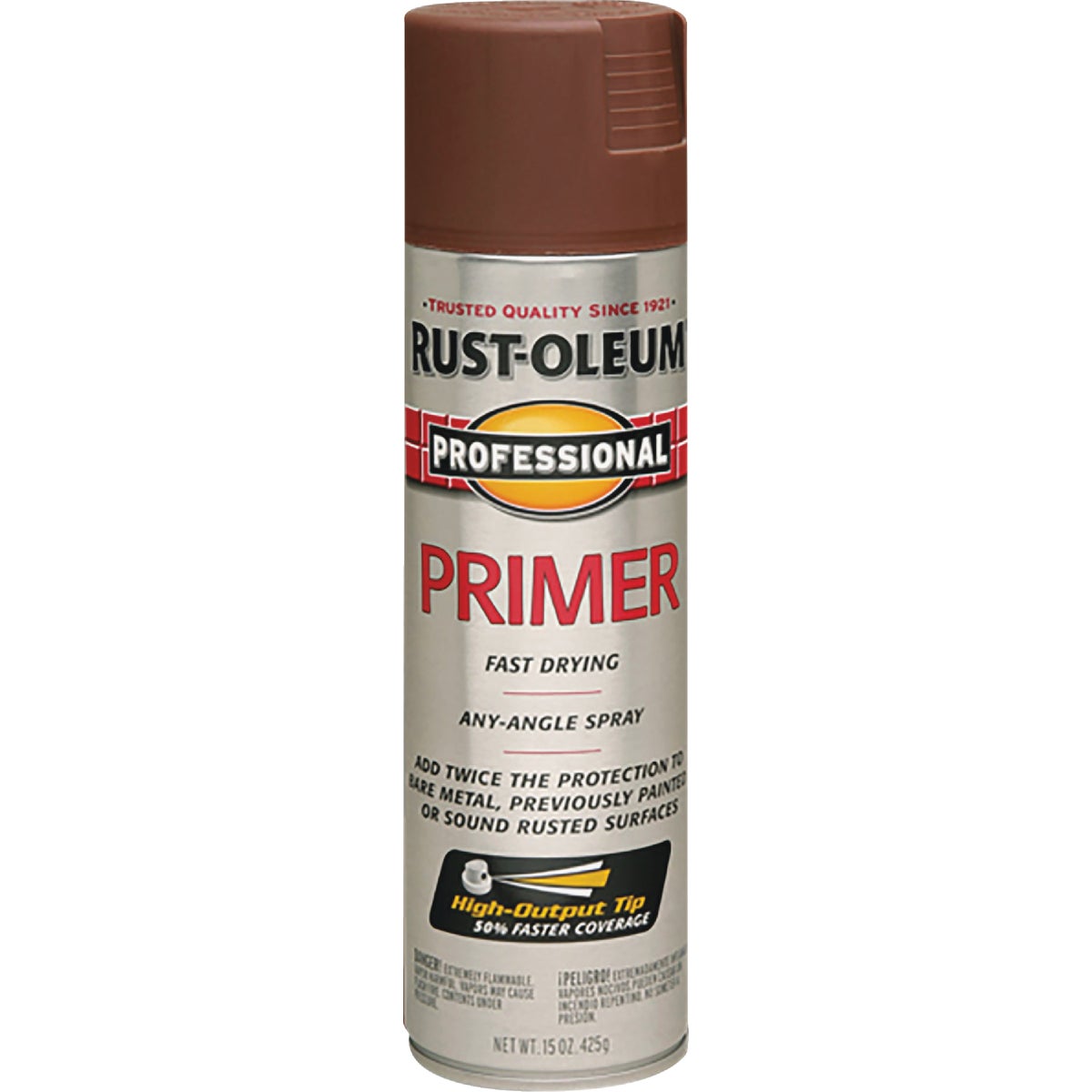 Rust-Oleum Professional Red Oxide 15 Oz. All-Purpose Spray Paint Primer Image 5