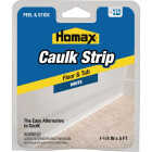 Homax 5 Ft. White Tub & Floor Caulk Strip Image 2