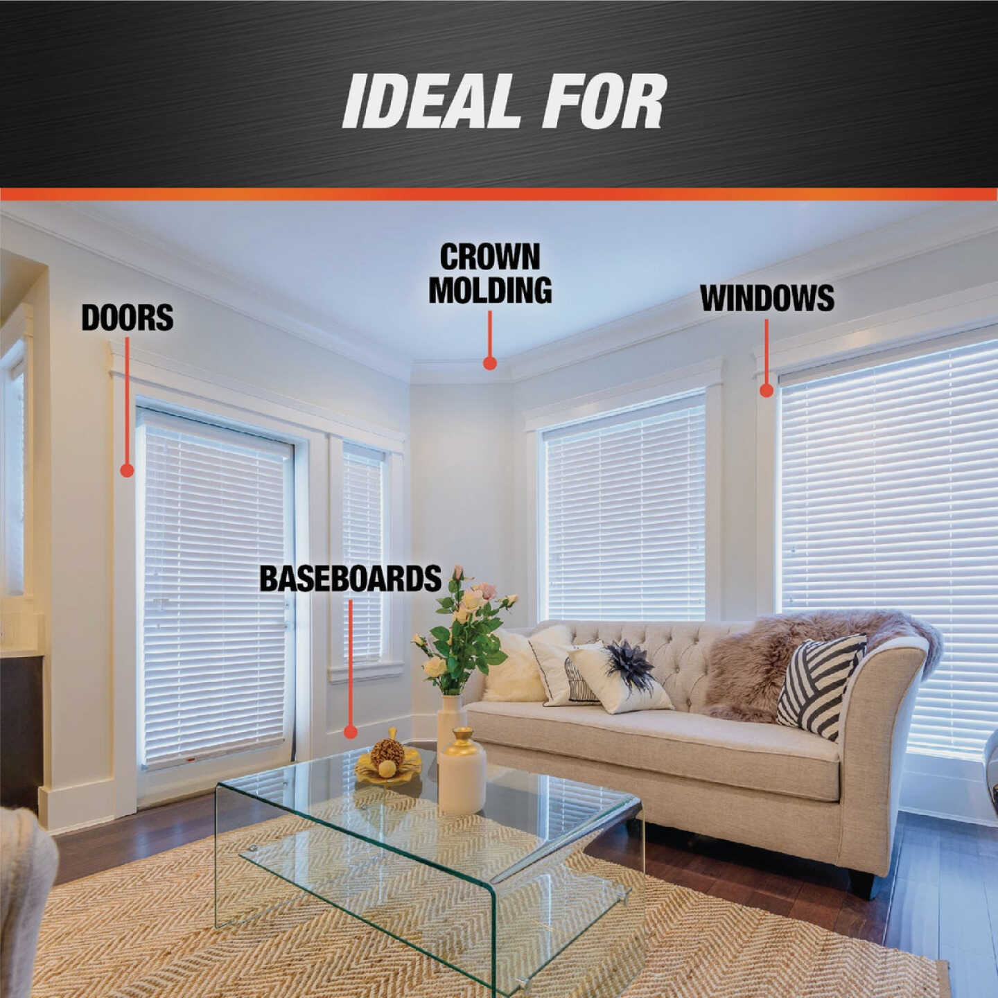 Dap Alex Plus 10.1 Oz. All Purpose White Siliconized Acrylic Latex Caulk Image 8