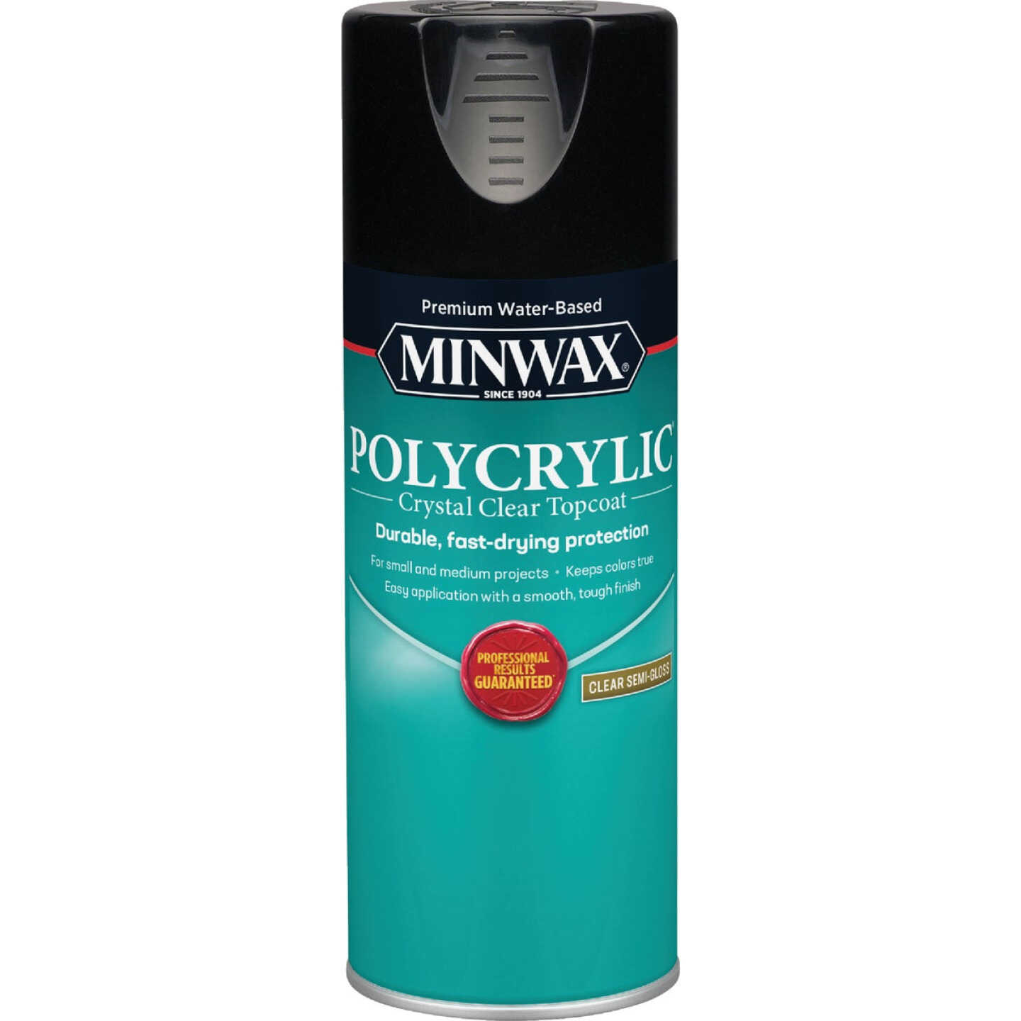 Minwax Semi-Gloss Polycrylic Spray Protective Finish Spray Varnish, 11.5 Oz. Image 1