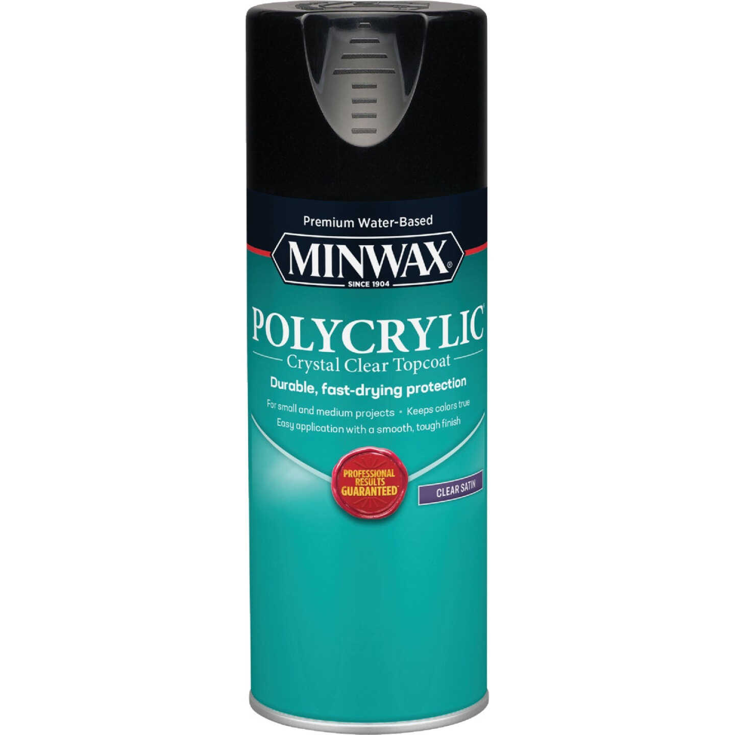 Minwax Satin Polycrylic Spray Protective Finish Spray Varnish, 11.5 Oz. Image 1
