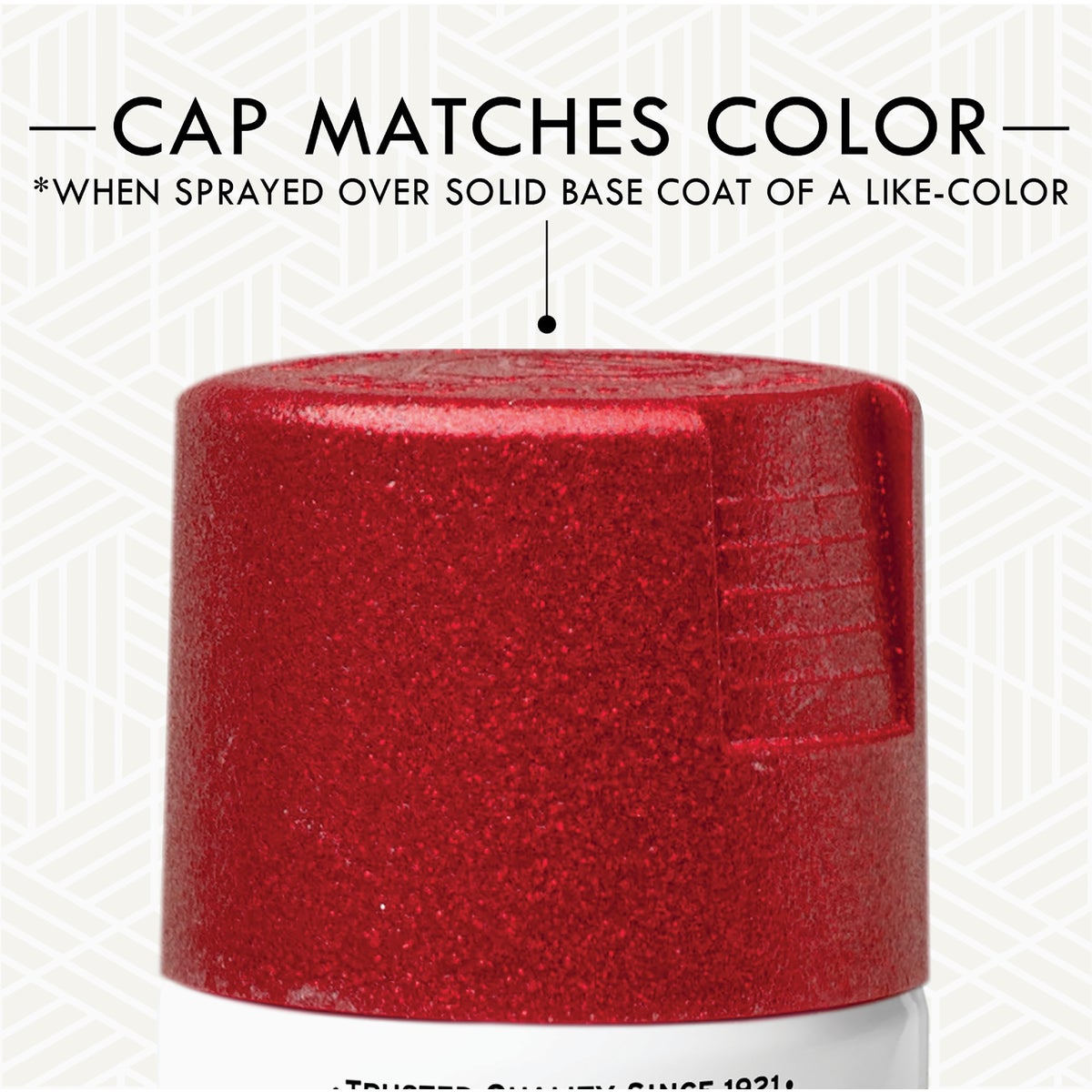 Rust-Oleum 10.25 Oz. Red Glitter Sealer Spray Paint Image 5