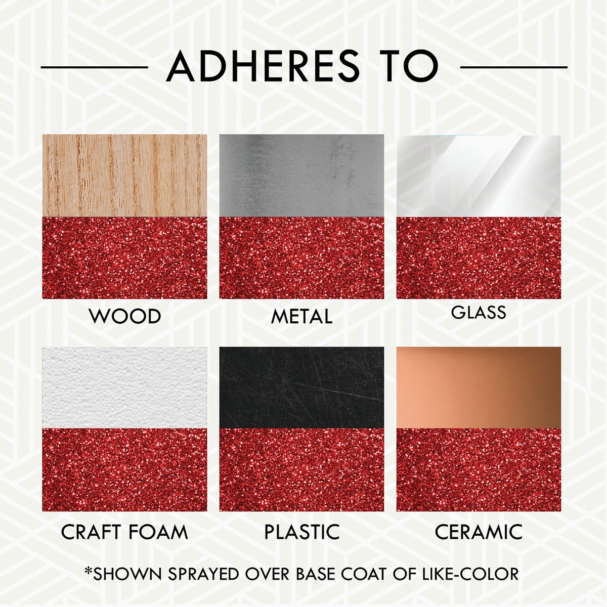Rust-Oleum 10.25 Oz. Red Glitter Sealer Spray Paint Image 3