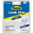 Homax 1-5/8 In. x 11 Ft. White Tub & Wall Caulk Strip Image 2