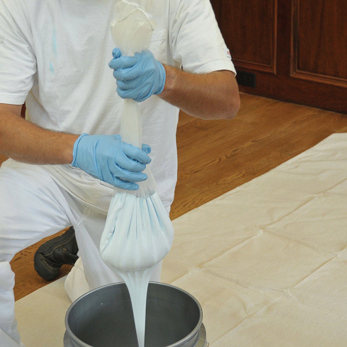 Trimaco SuperTuff Regular Mesh/Elastic Top Bag Strainers, 5 gallon, (2-Pack) Image 2