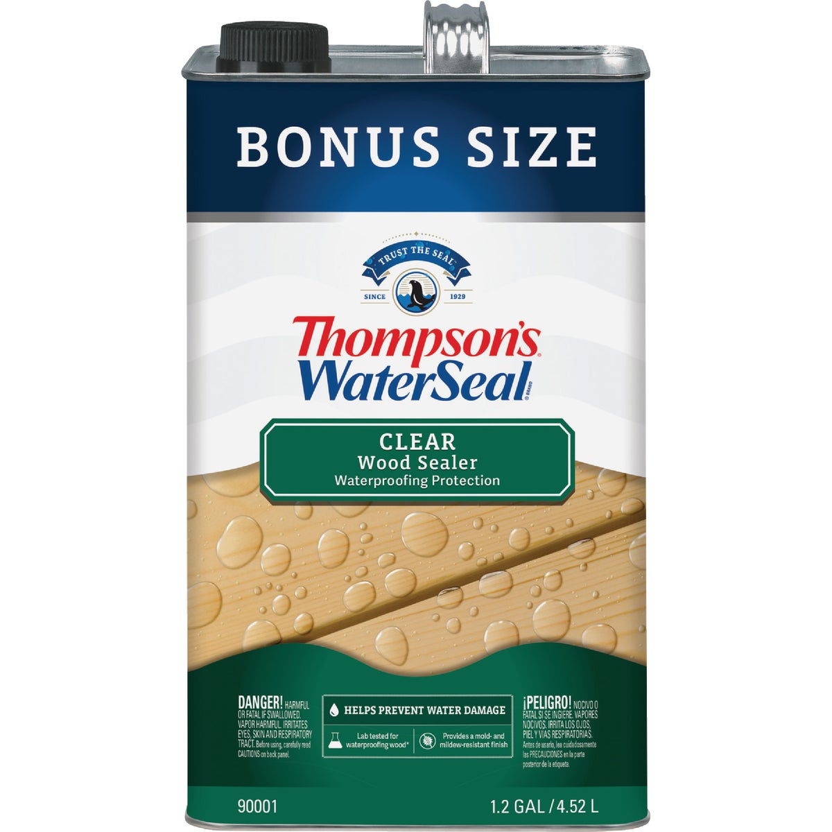 Thompsons WaterSeal  1.2 Gal. Clear Wood Sealer Image 2