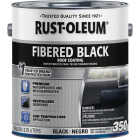 Rust-Oleum 350 1 Gal. Fibered Black Roof Coating Image 1