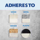 Rust-Oleum Painter's Touch 2X Ultra Cover Premium Latex Paint, Satin Heirloom White, 1 Qt. Image 5