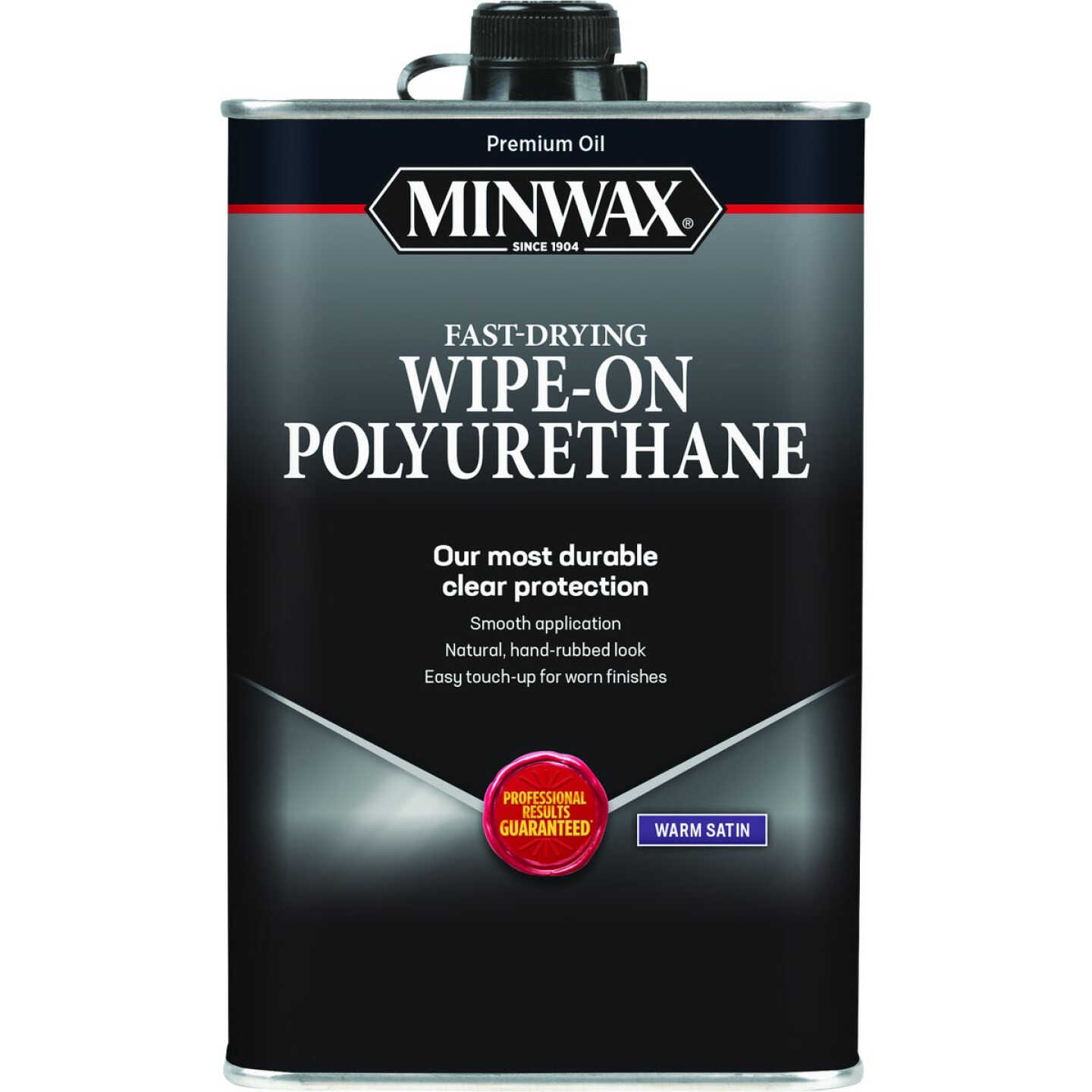 Minwax Warm Satin Wipe-On Interior Polyurethane, 1 Pt. Image 1