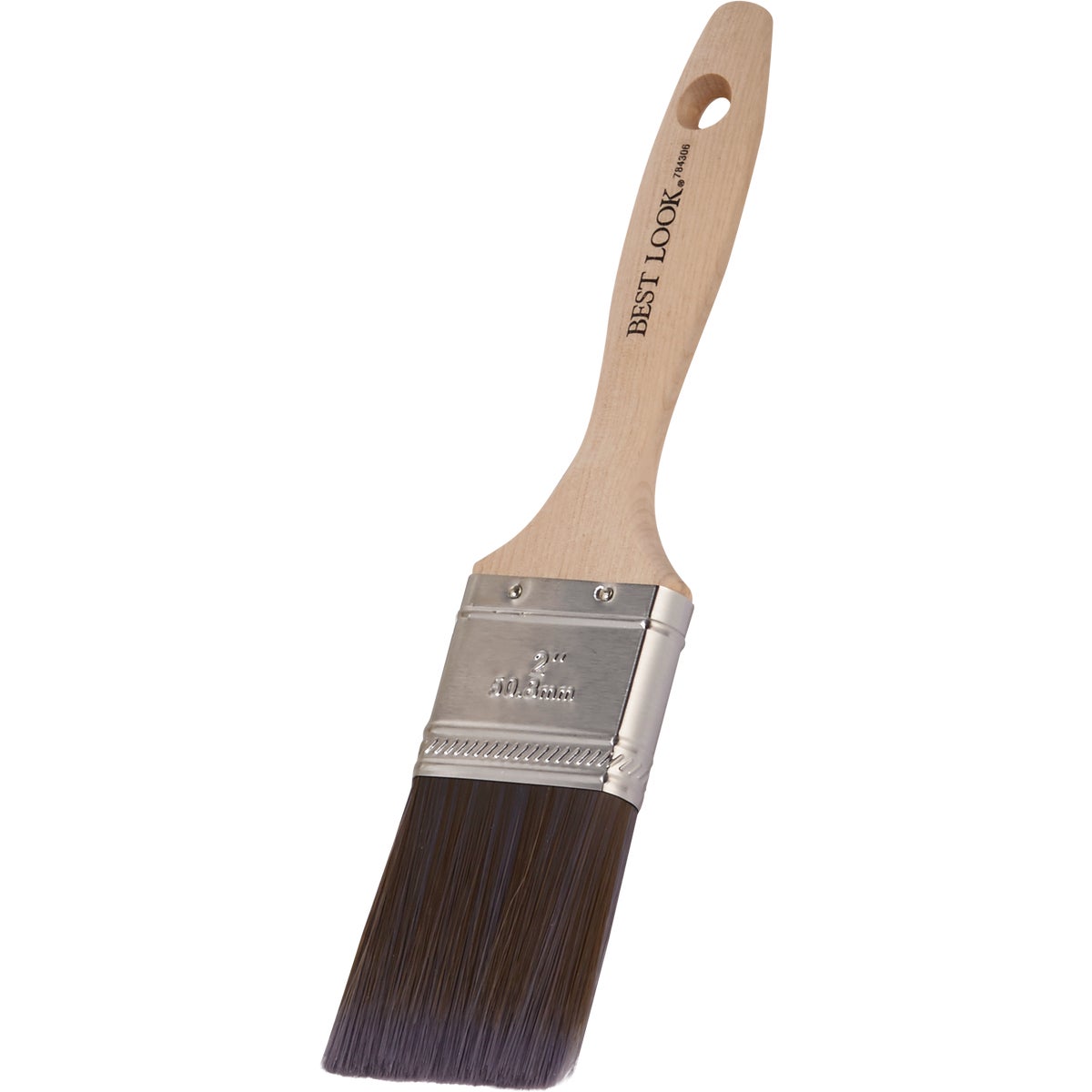 Best Look 2 In. Flat Polyester Paint Brush Image 3