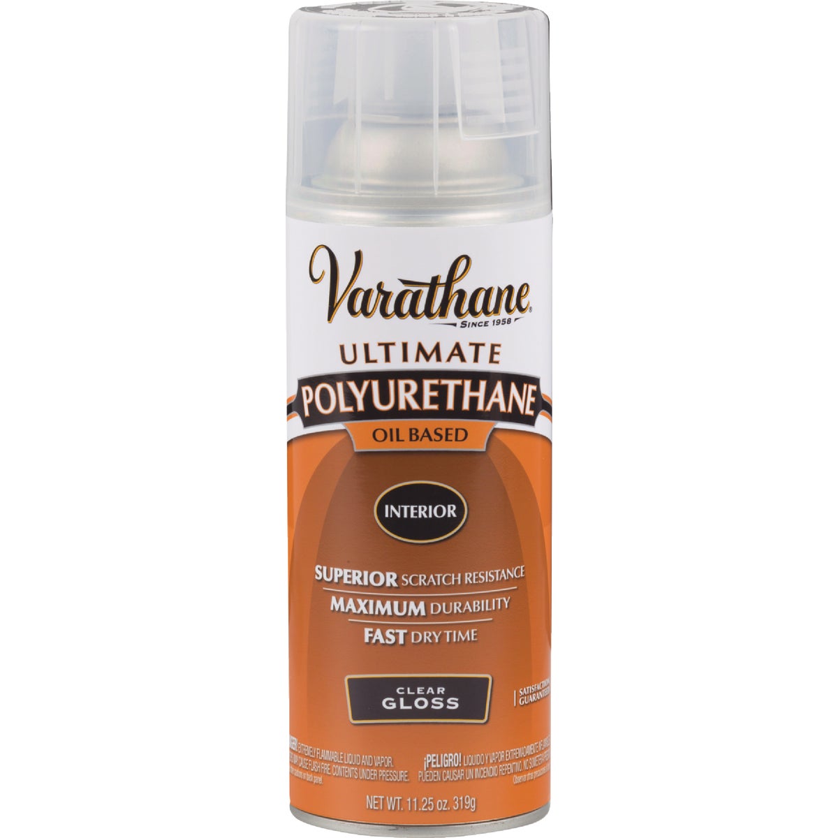 Varathane Gloss Clear Interior Spray Polyurethane, 11.25 Oz. Image 2