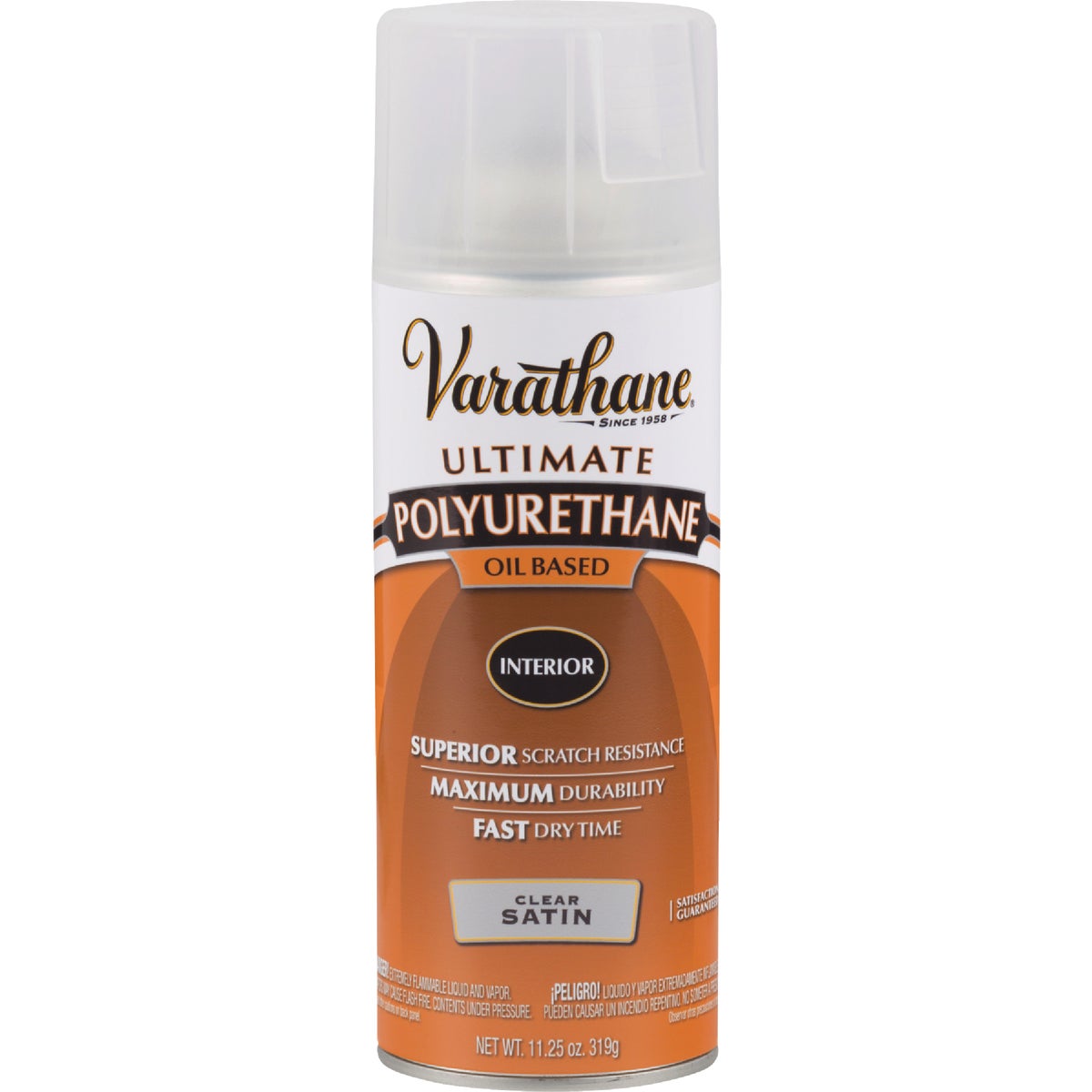 Varathane Satin Clear Interior Spray Polyurethane, 11.25 Oz. Image 2