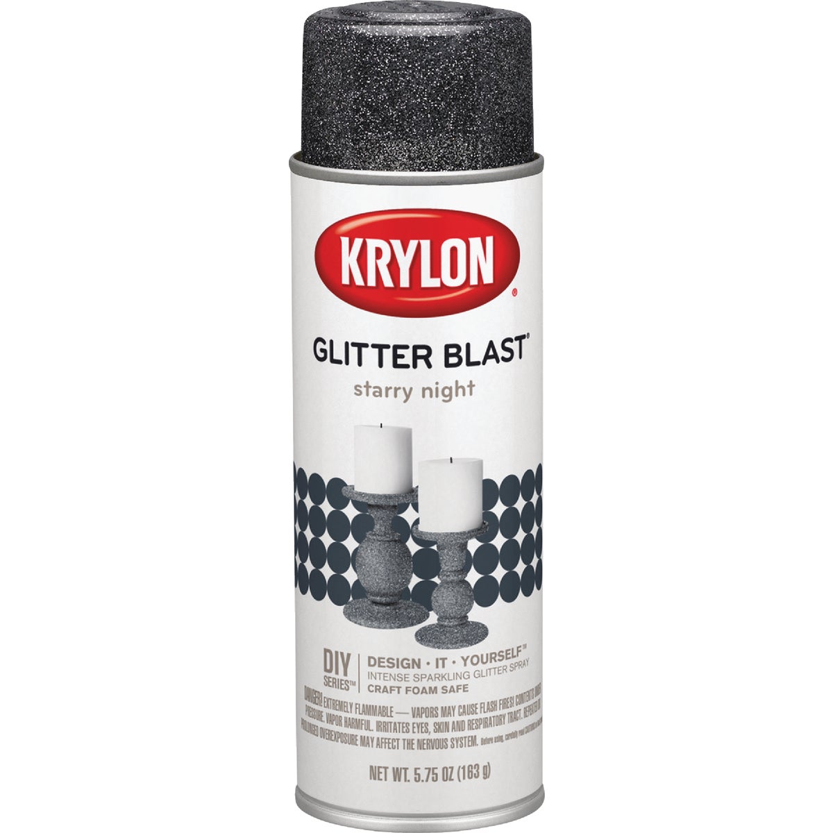 Krylon Glitter Blast 5.75 Oz. Starry Night Spray Paint Image 7