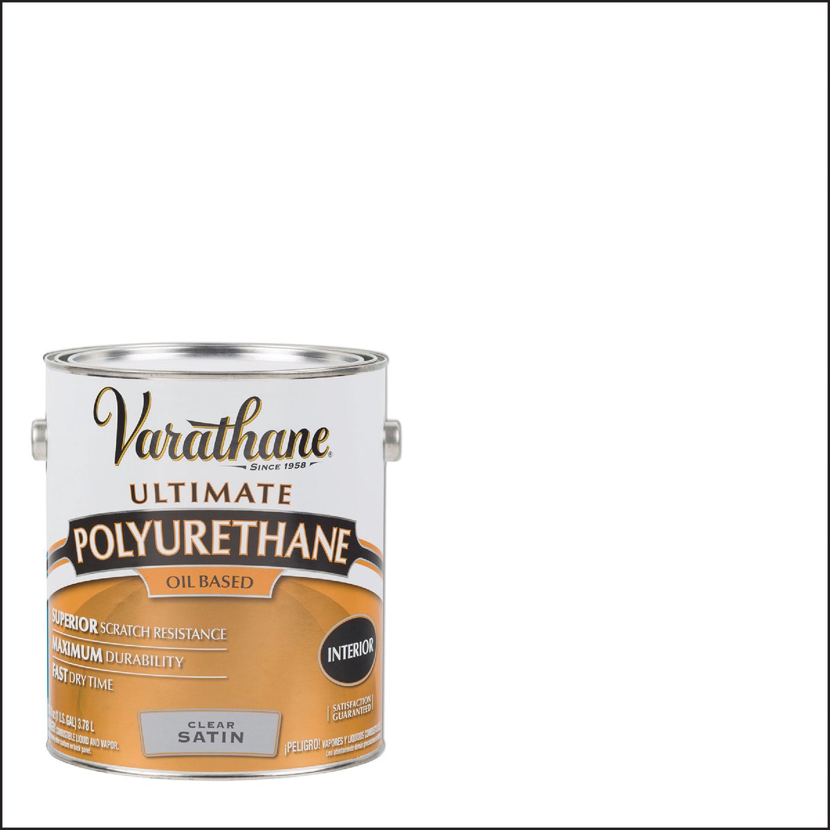 Varathane Satin Interior Polyurethane, 1 Gal.