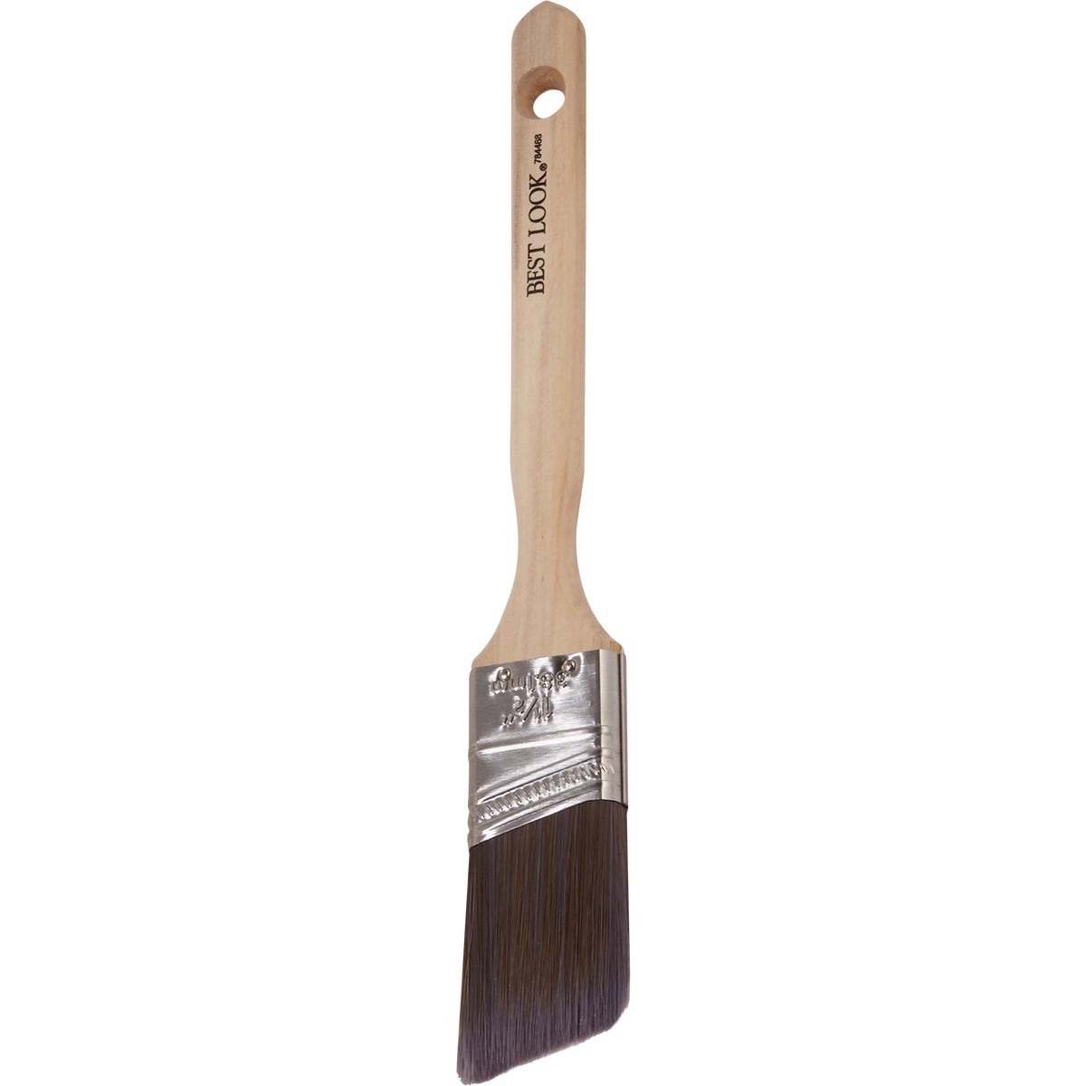 Best Look 1.5 In. Angle Polyester Paint Brush Image 3