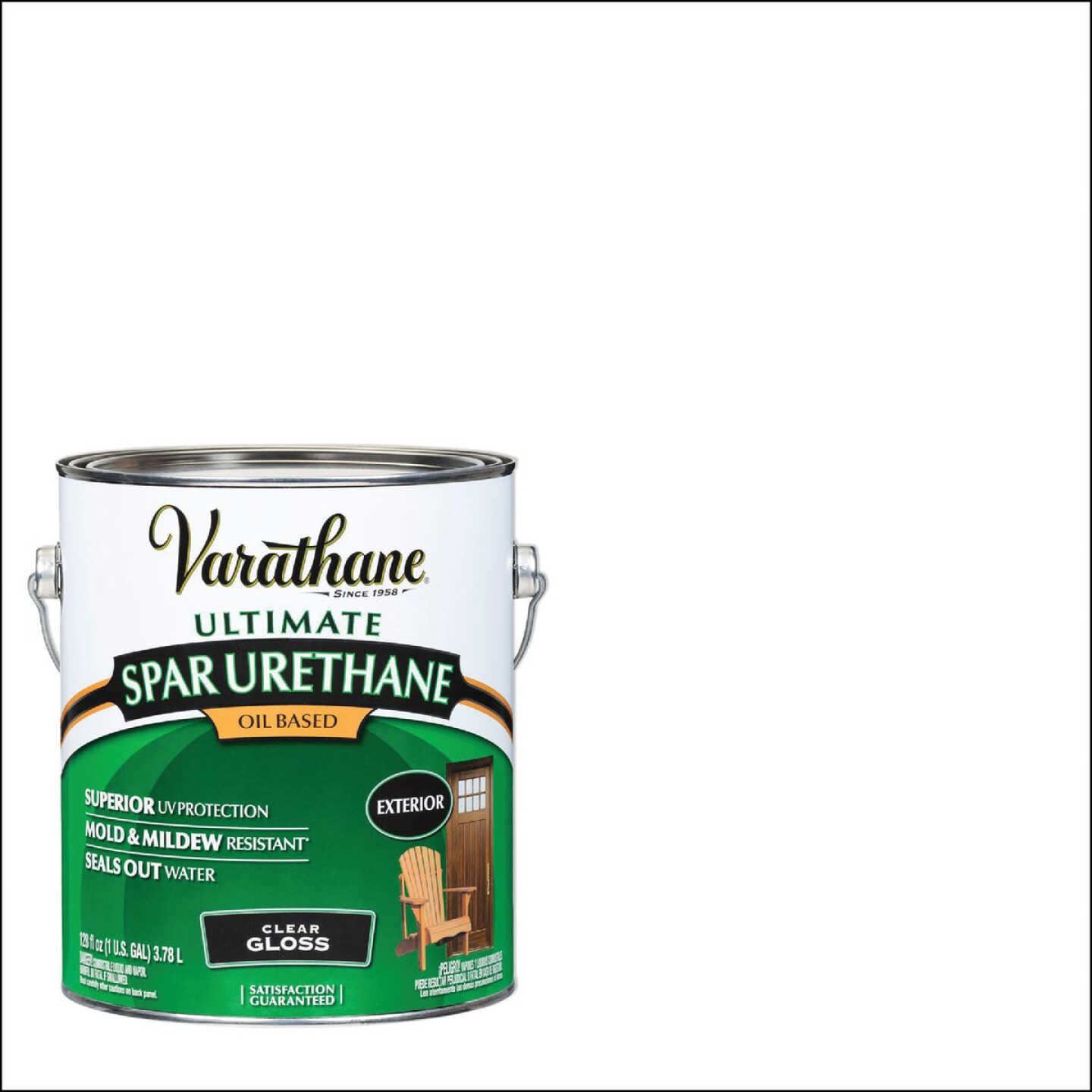 Varathane Gloss Clear Exterior Spar Urethane, 1 Gal. Image 1