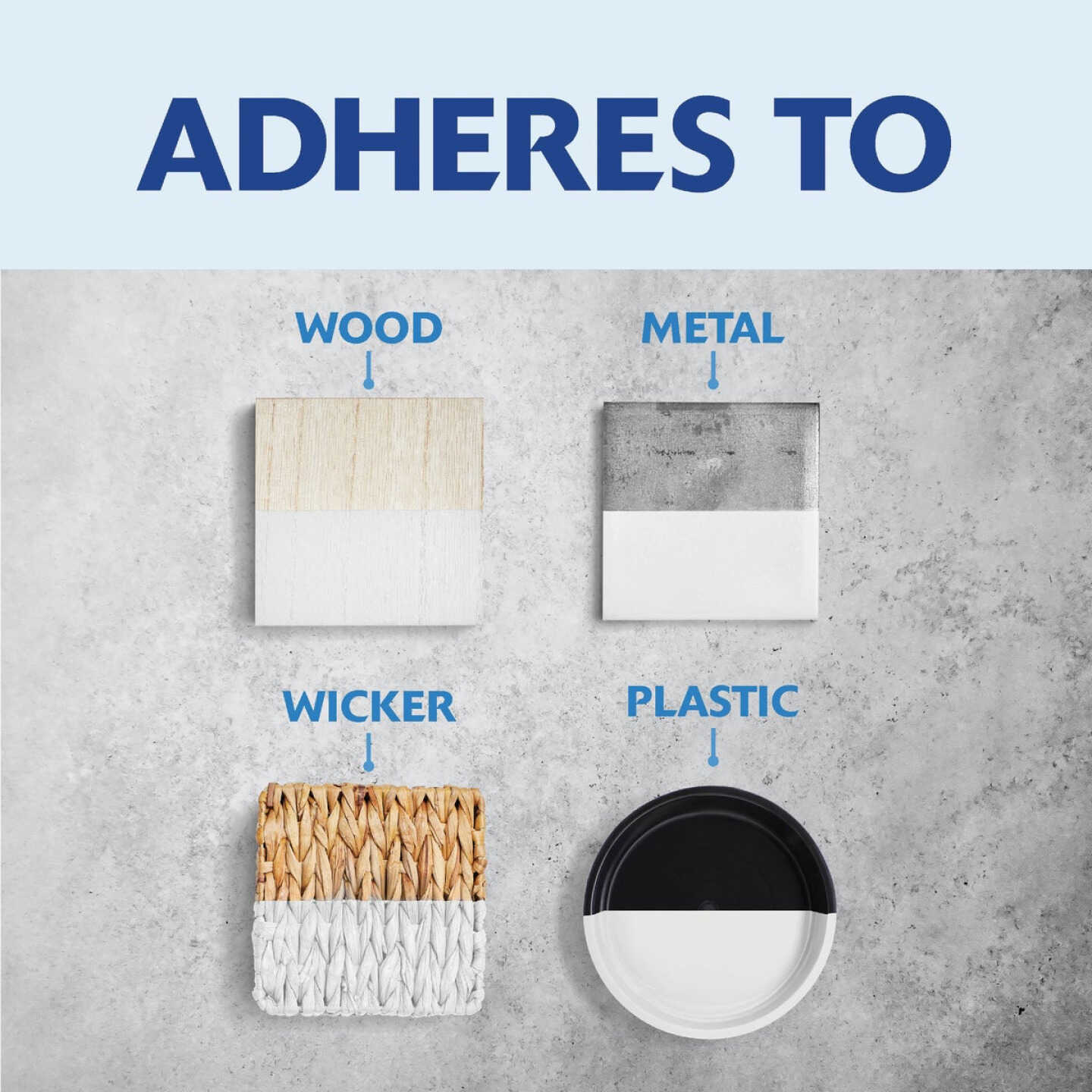 Rust-Oleum Painter's Touch Ultra Cover Flat Premium Latex Primer, White, 1 Qt. Image 3