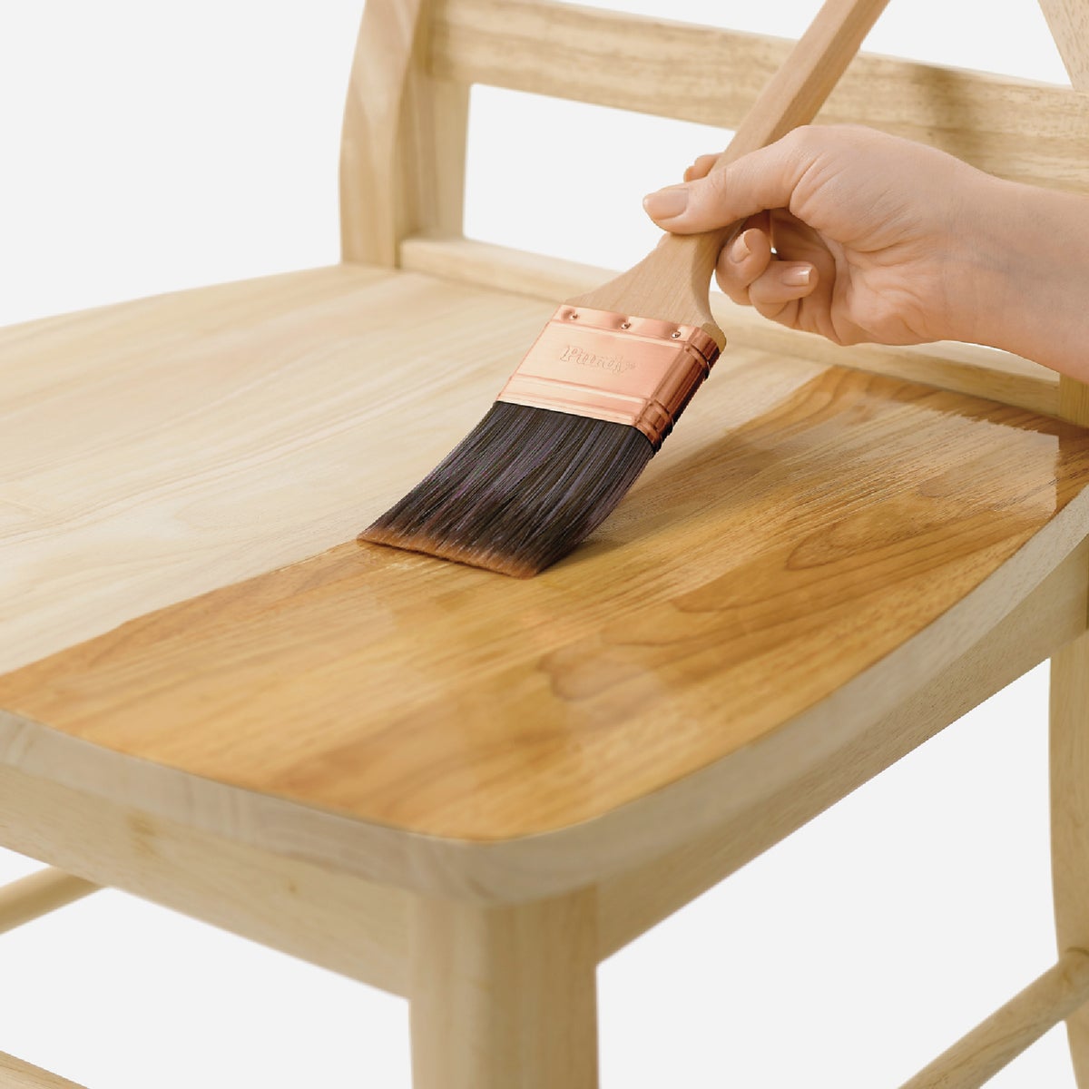 Minwax Polyshades 1/2 Pt. Satin Stain & Finish Polyurethane In 1-Step, Classic Oak Image 2