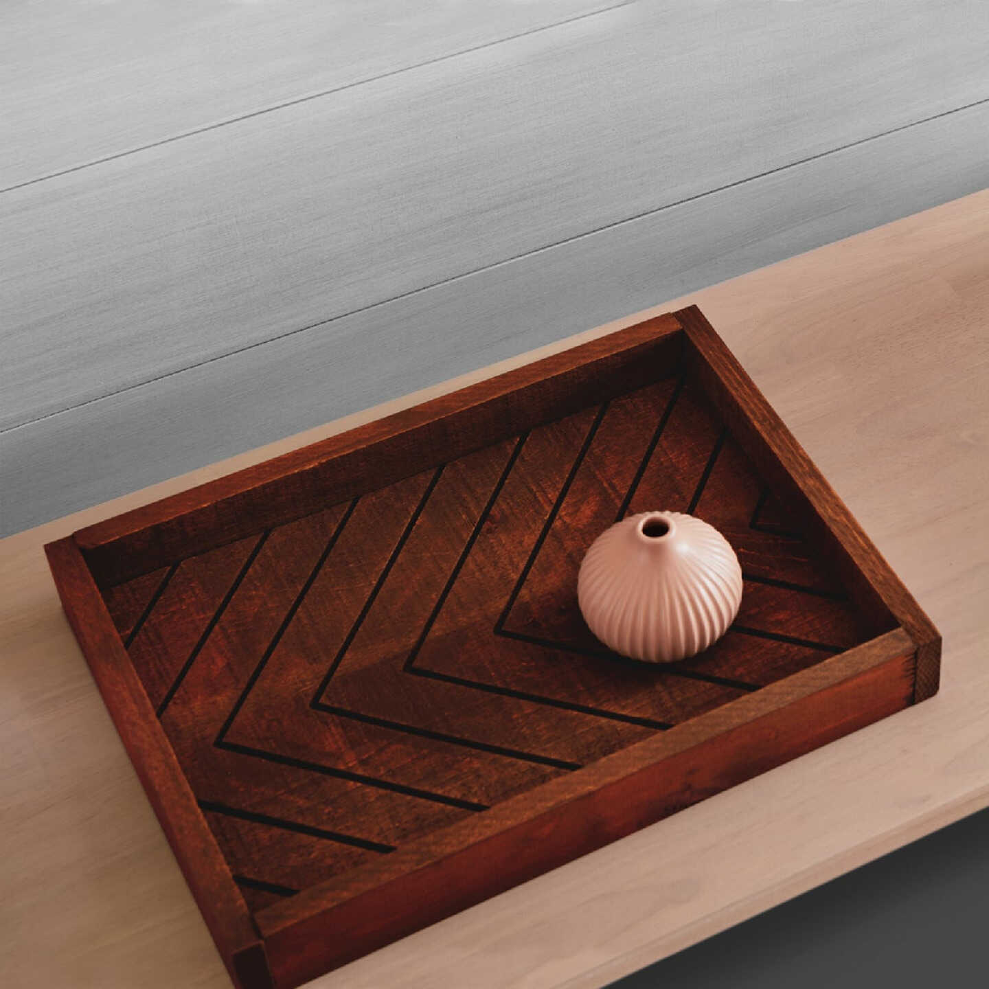 Minwax Polyshades 1/2 Pt. Satin Stain & Finish Polyurethane In 1-Step, Bombay Mahogany Image 6