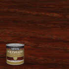Minwax Polyshades 1/2 Pt. Satin Stain & Finish Polyurethane In 1-Step, Bombay Mahogany Image 1