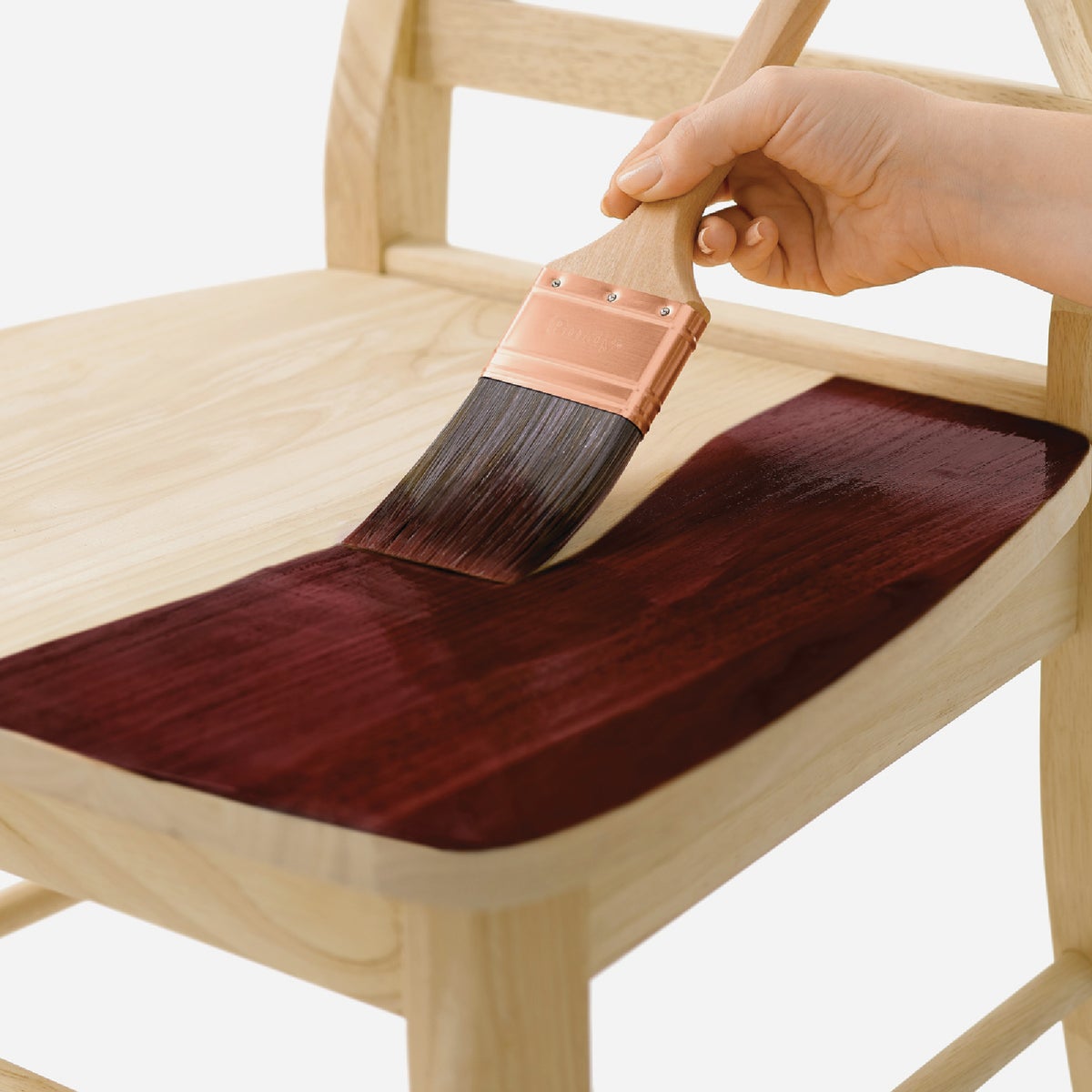 Minwax Polyshades 1/2 Pt. Satin Stain & Finish Polyurethane In 1-Step, Bombay Mahogany Image 2
