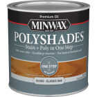 Minwax Polyshades 1/2 Pt. Gloss Stain & Finish Polyurethane In 1-Step, Classic Oak Image 7