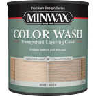 Minwax Water-Based White Wash Wood Stain, White, 1 Qt. Image 4
