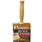Premier 4 In. Professional Bristle Block Stain Brush Image 1