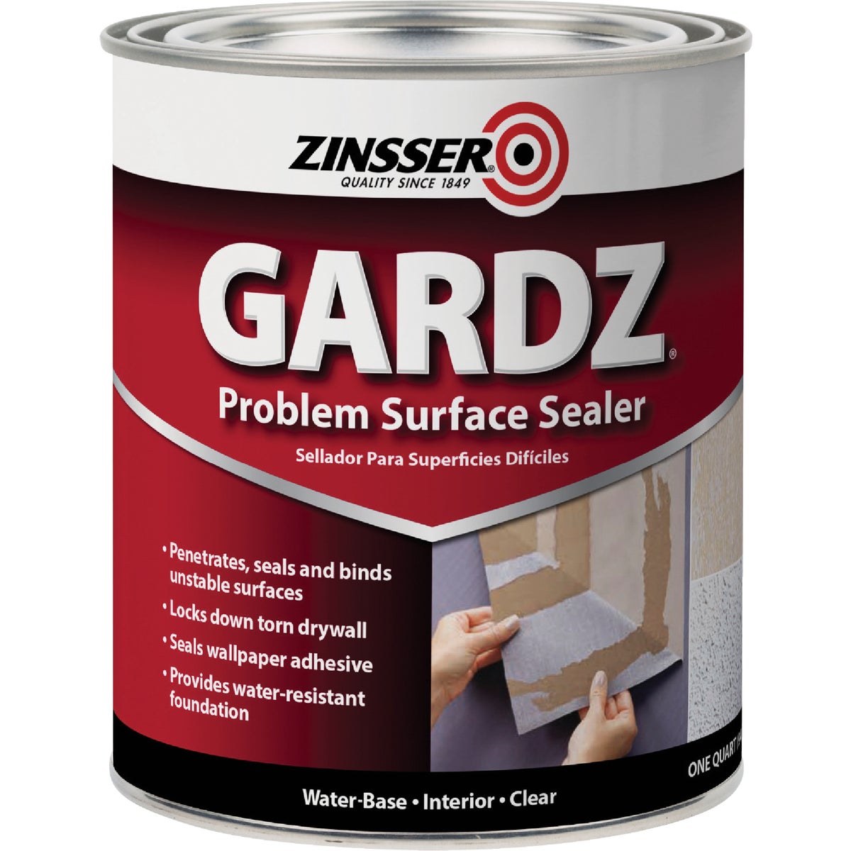 Zinsser Gardz Water-Based Low Odor Drywall Sealer, 1 Qt.
