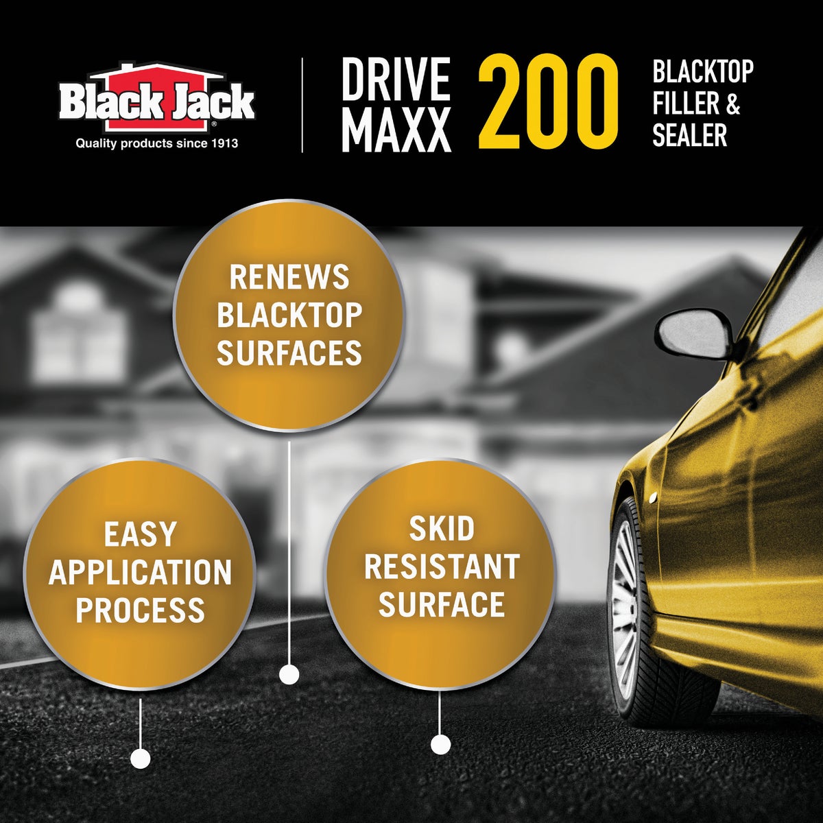 Black Jack Drive-Maxx 200 5 Gal. 2 Yr. Fast Dry Filler and Sealer Image 2
