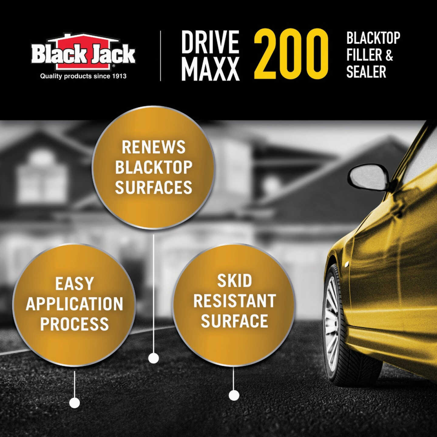 Black Jack Drive-Maxx 200 5 Gal. 2 Yr. Fast Dry Filler and Sealer Image 2