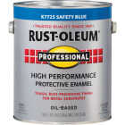 Rust-Oleum Professional Oil-Based Gloss VOC Formula Rust Control Enamel, Safety Blue, 1 Gal. Image 6