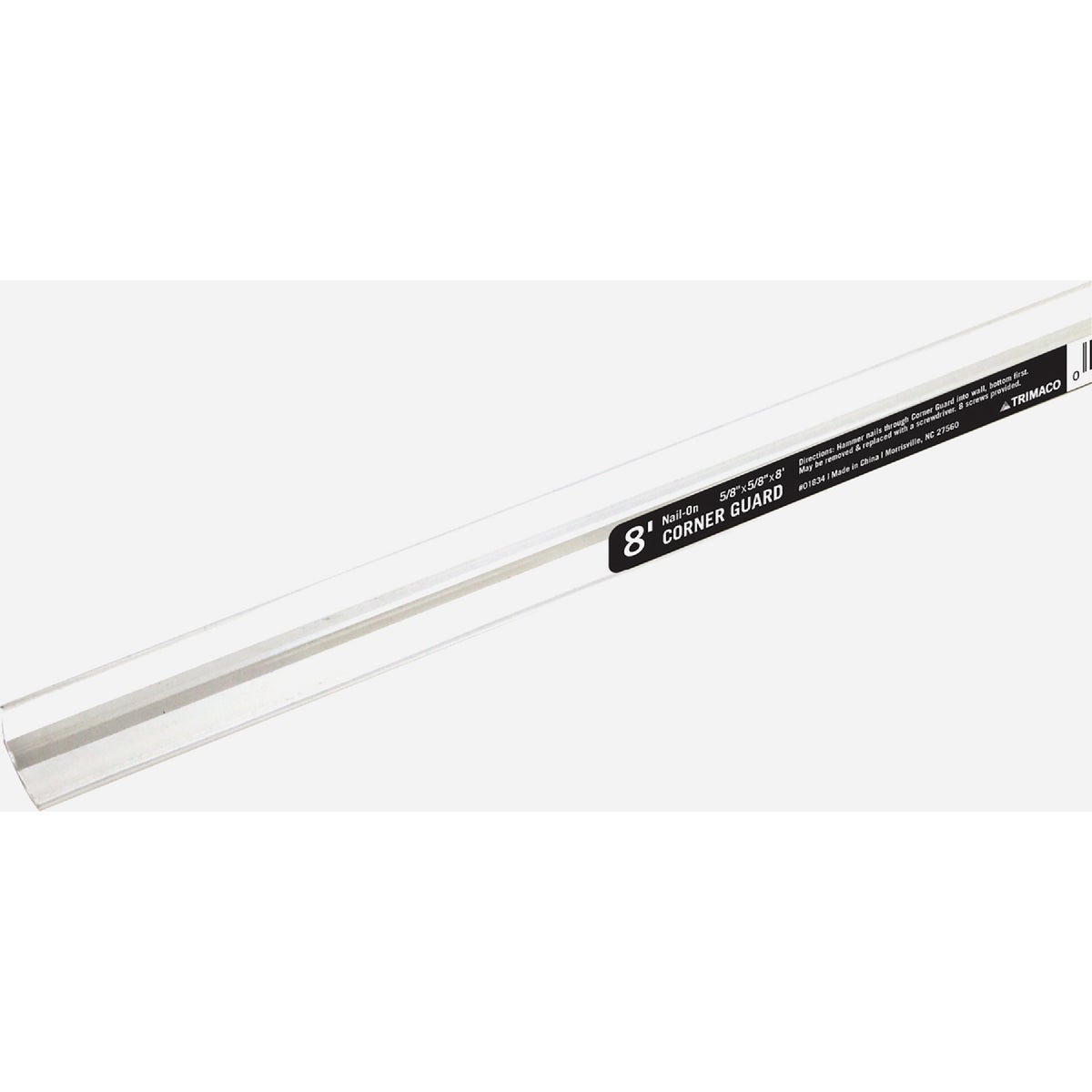 Trimaco 5/8 In. x 8 Ft. Nail-On Clear Corner Guard