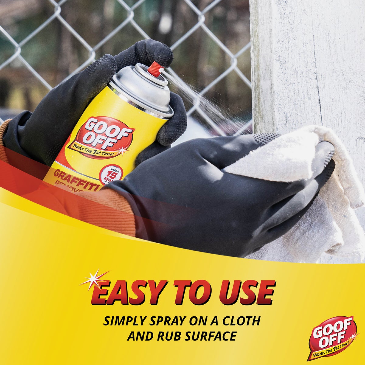 Goof Off 16 Oz. Aerosol Spray Graffiti Remover Image 2