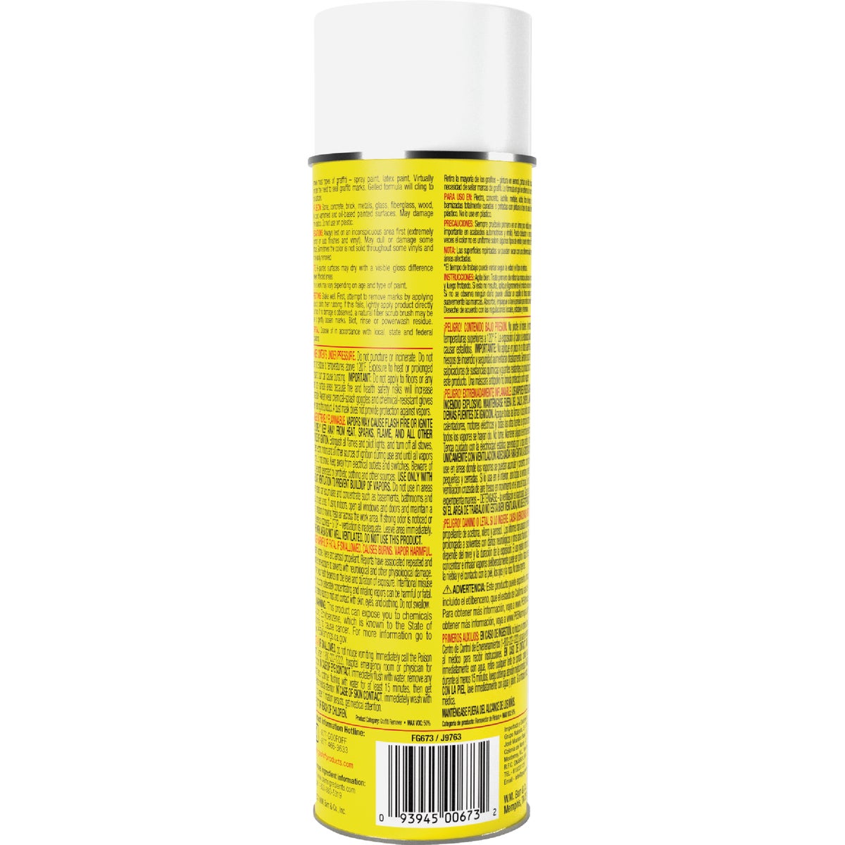 Goof Off 16 Oz. Aerosol Spray Graffiti Remover Image 5