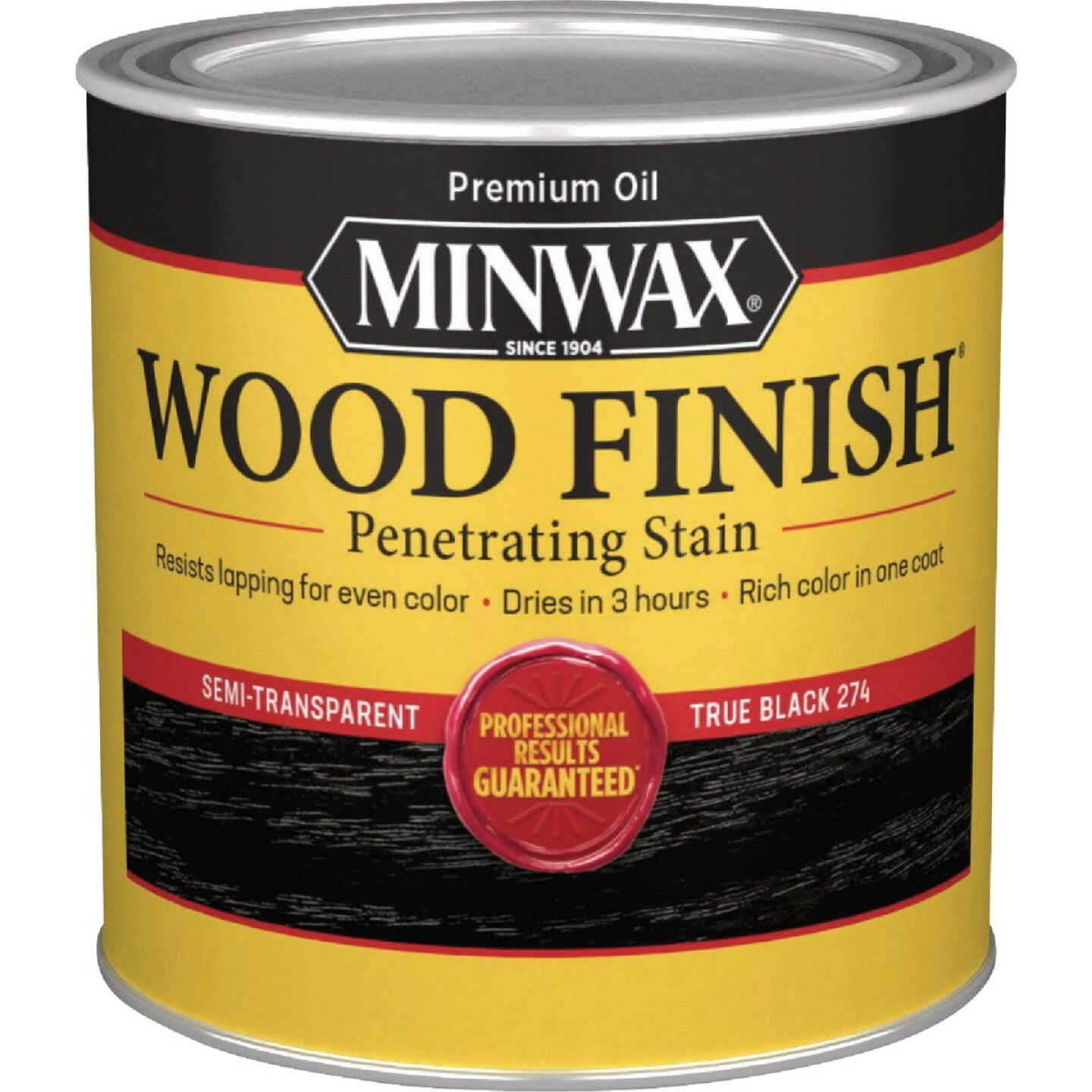 Minwax 1/2 Pt. True Black Wood Finish Image 2