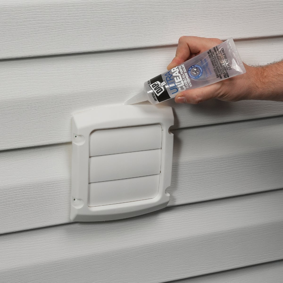 DAP Ultra Clear 2.8 Oz. All Purpose Elastomeric Sealant, Clear Image 7