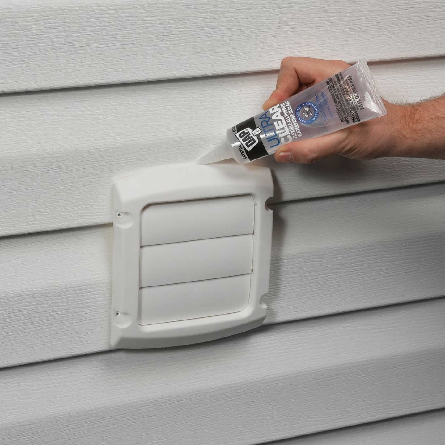 DAP Ultra Clear 2.8 Oz. All Purpose Elastomeric Sealant, Clear Image 7