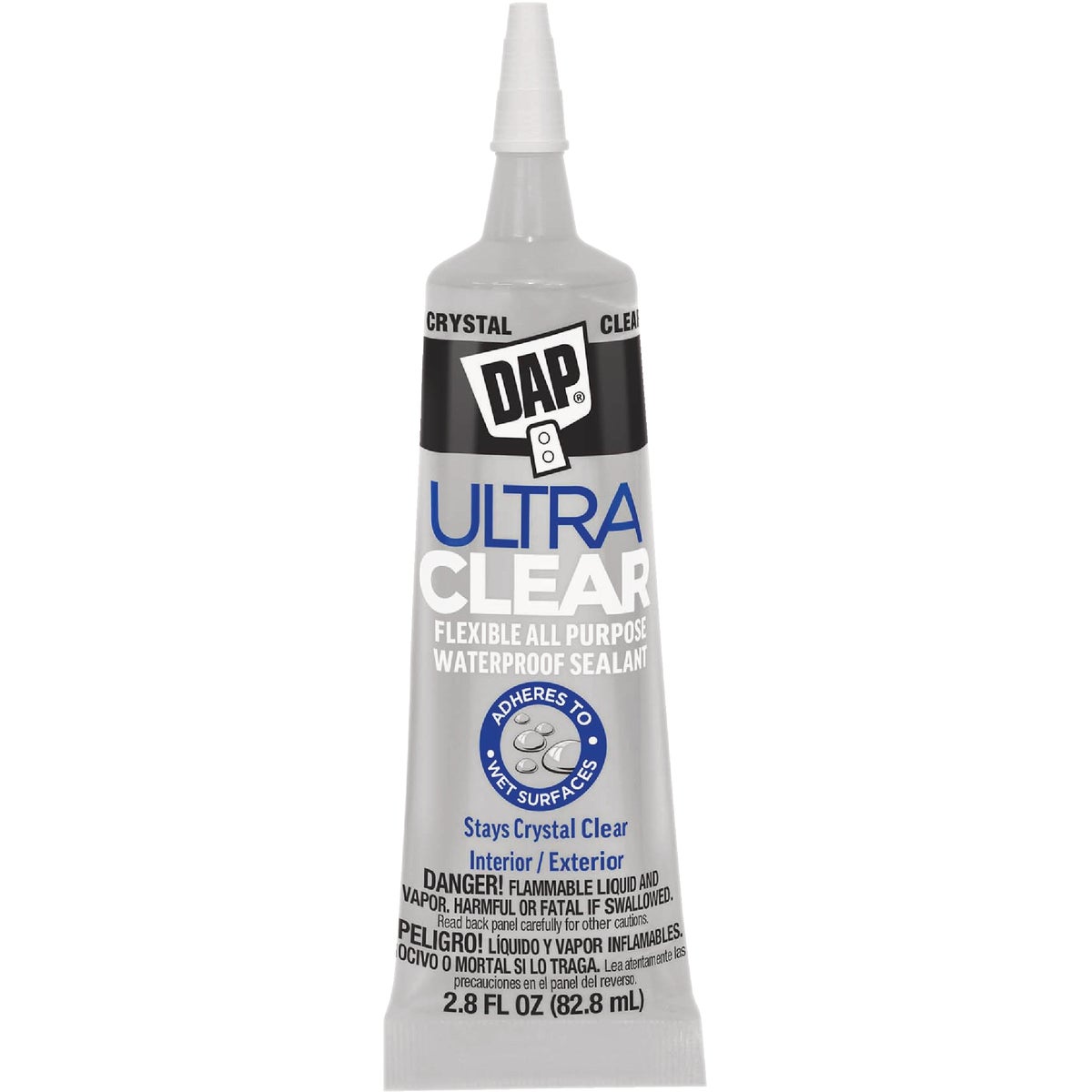 DAP Ultra Clear 2.8 Oz. All Purpose Elastomeric Sealant, Clear Image 8