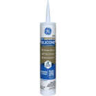 GE Advanced Silicone Window & Door Sealant, Clear, 10.1 Oz. Tube Image 1