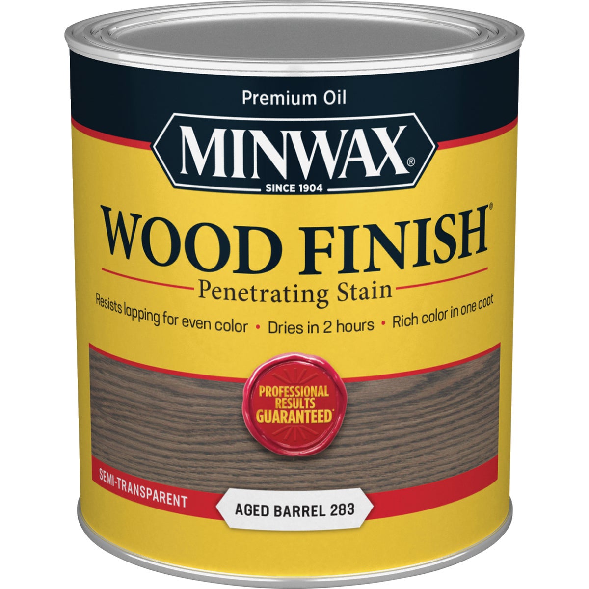 Minwax Penetrating Stain Wood Finish, Aged Barrel, 1 Qt. Image 7
