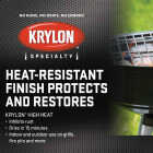 Krylon Flat Black 12 Oz. High Heat Spray Paint Image 3