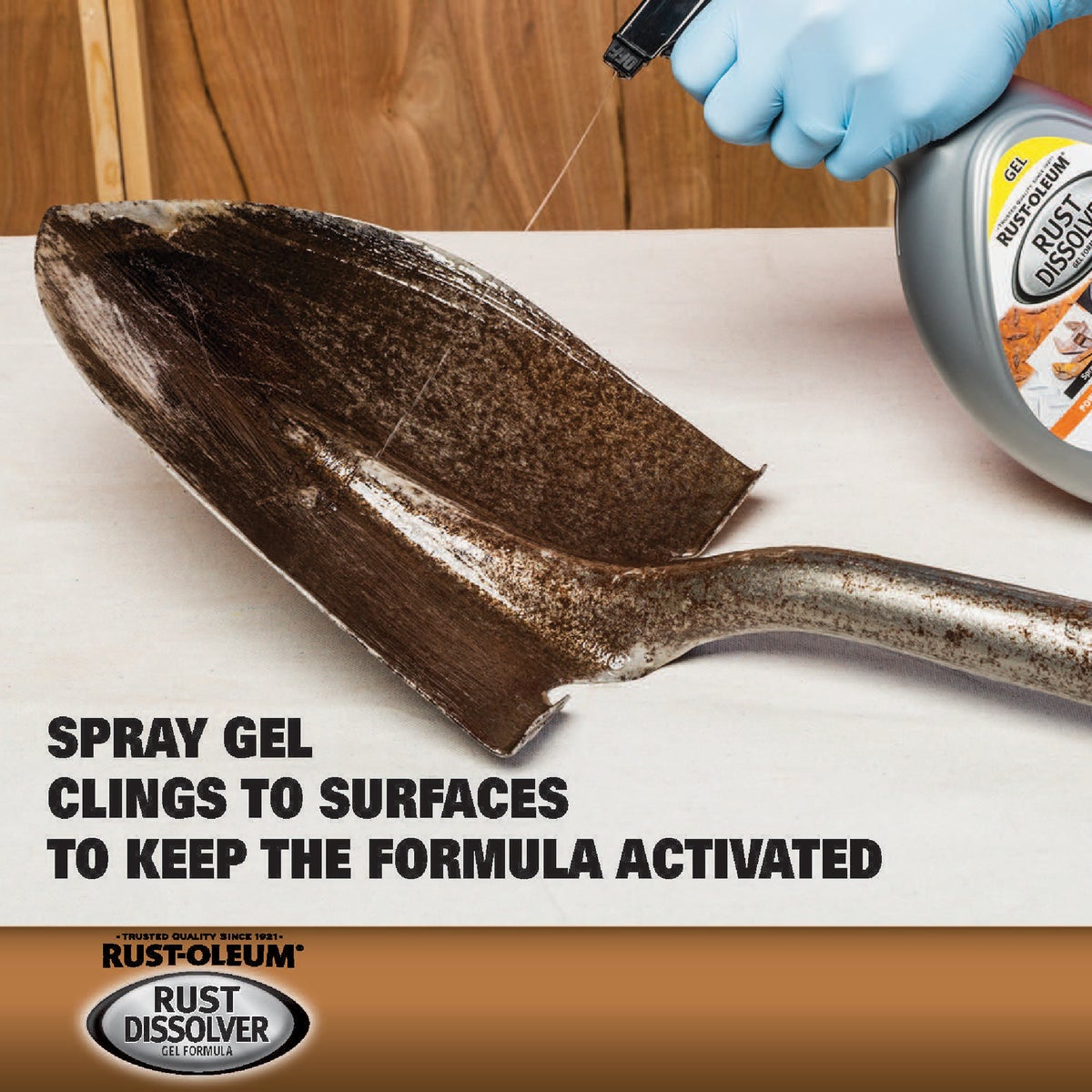 Rust-Oleum 32 Oz. Rust Dissolver Gel Trigger Spray Image 4