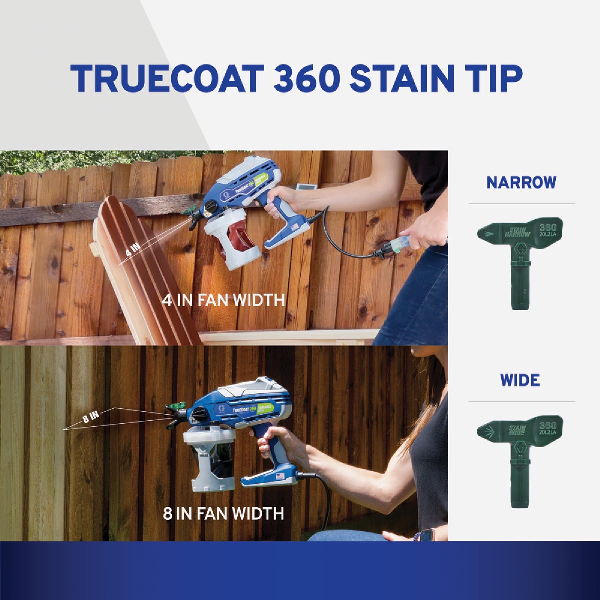 Graco TrueCoat 360 Stain Spray Tip Kit Image 3