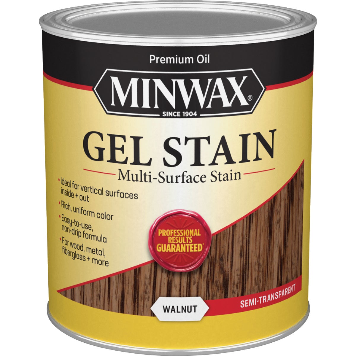 Minwax Gel Stain, Walnut, 1 Qt. Image 7