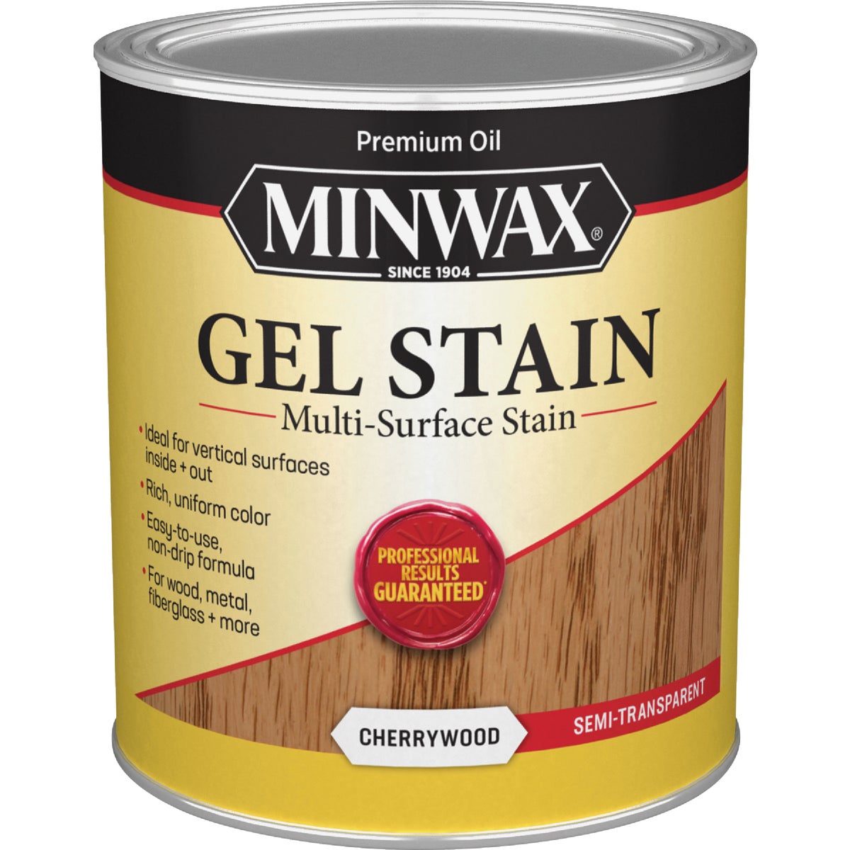 Minwax Gel Stain, Cherrywood, 1 Qt. Image 7