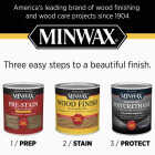 Minwax Warm Ultra Flat Clear Fast-Drying Polyurethane, 1/2 Pt. Image 2
