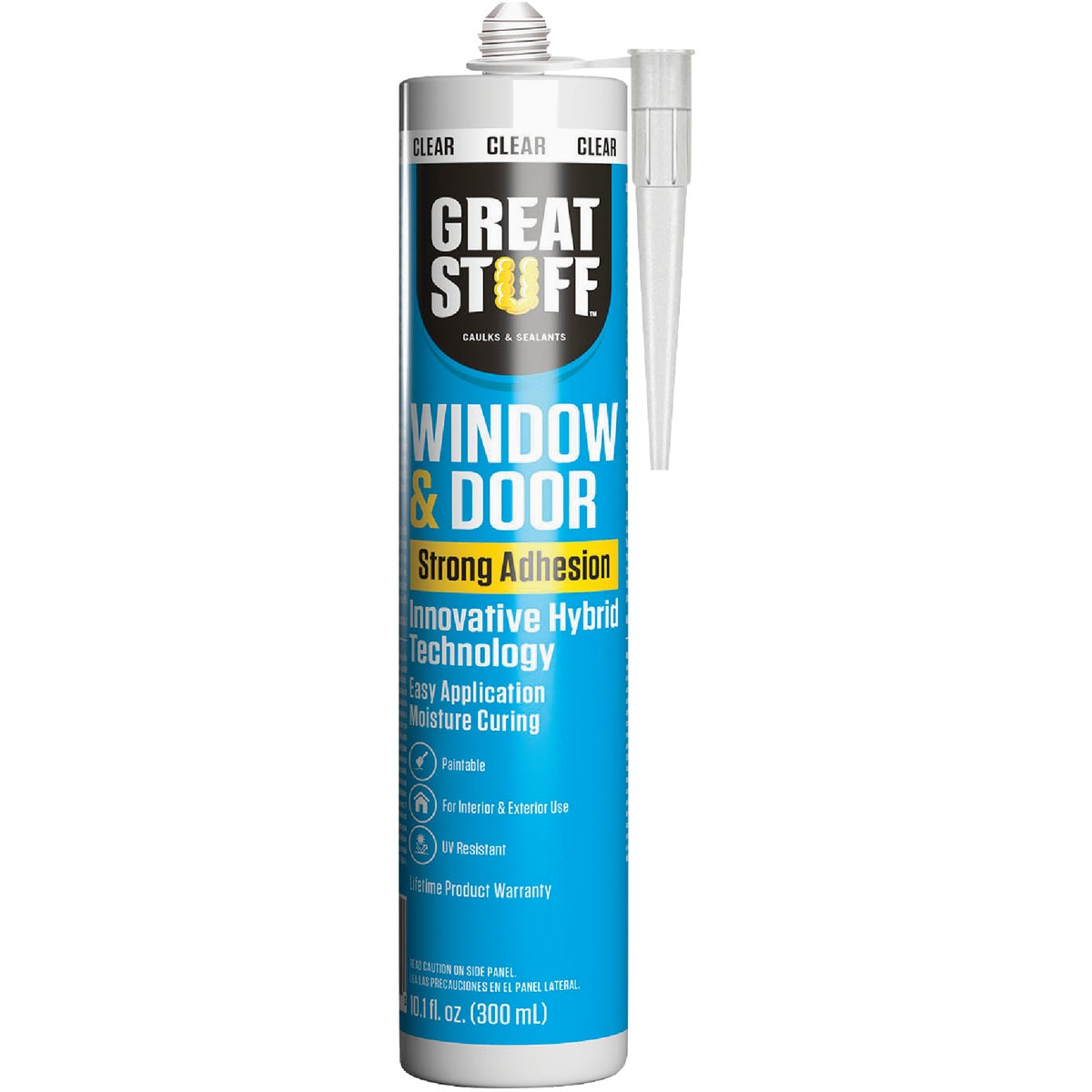 Great Stuff 10.1 Oz. Clear Window & Door Hybrid Polymer Sealant